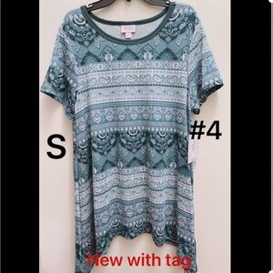 Lularoe Melissa tunic top size small new with tag